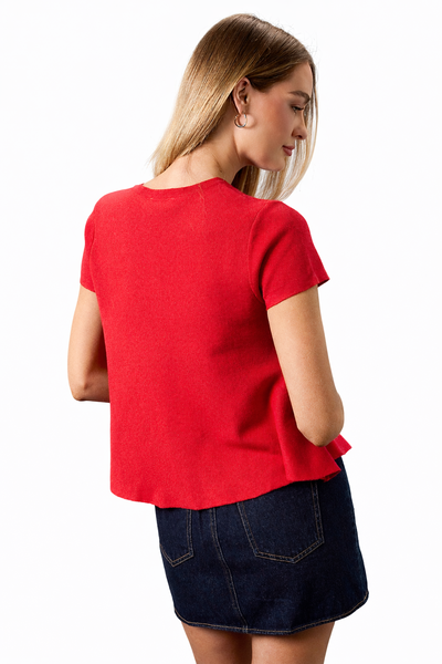 Juliet Flared Hem Top
