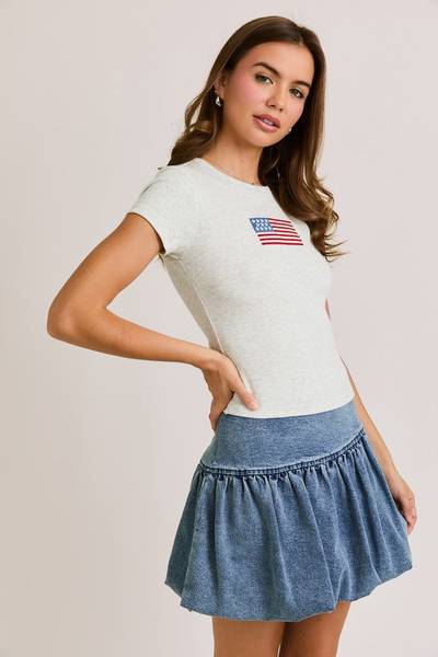 American Flag Tee