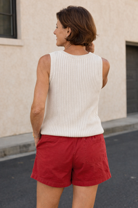 Patriotic Dog Knit Top