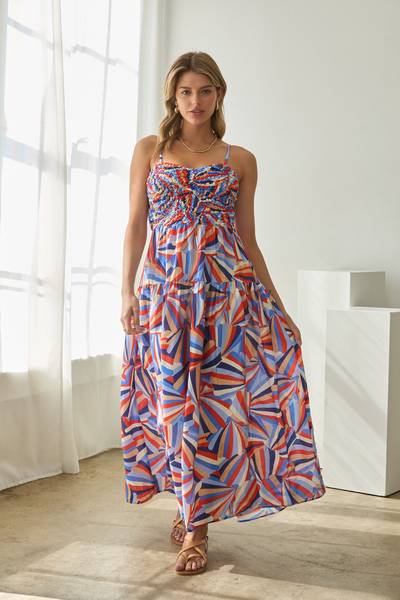 Parasol Smocked Top Dress
