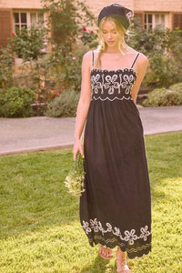 Angela Embroidered Dress