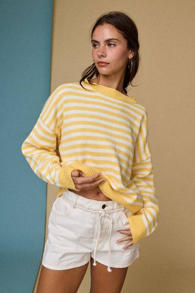 Sunshine Stripe Sweater