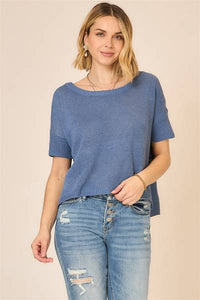Morgan Knit Tee