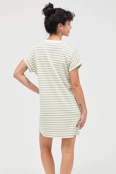 Amora Striped T-Shirt Dress