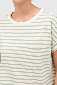 Amora Striped T-Shirt Dress