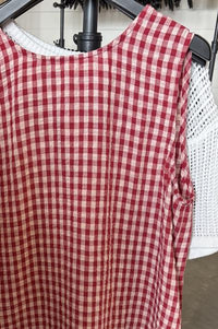 Maggie Cotton Gingham Dress