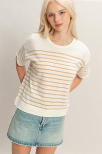 Norda Cotton Blend Striped Top