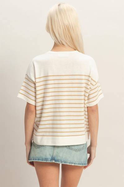 Norda Cotton Blend Striped Top