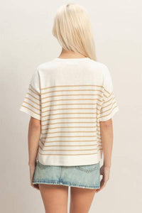 Norda Cotton Blend Striped Top