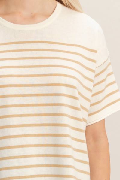 Norda Cotton Blend Striped Top