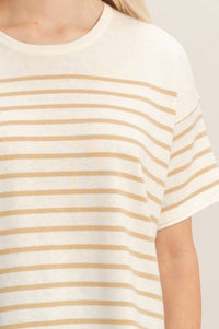 Norda Cotton Blend Striped Top