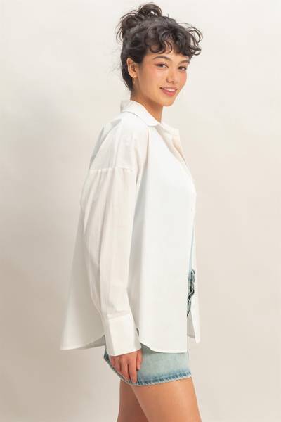 Roslindale Cotton Button-Up Shirt