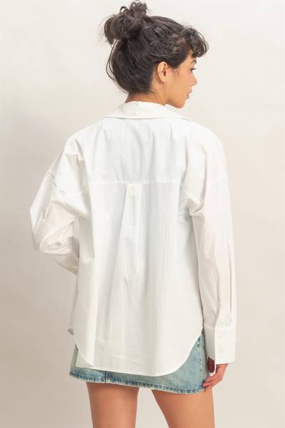 Roslindale Cotton Button-Up Shirt