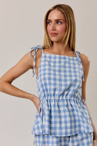 Charisma Gingham Top