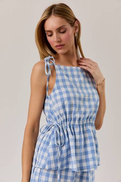 Charisma Gingham Top
