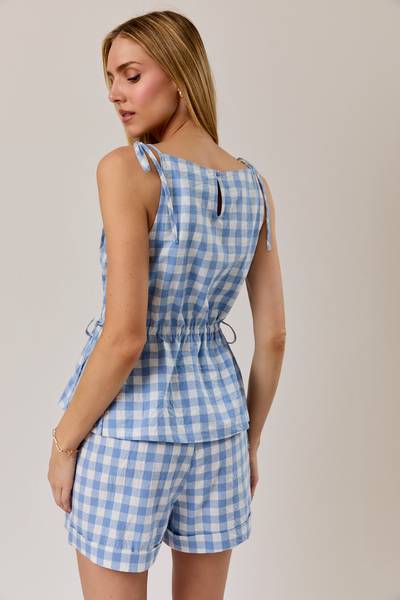 Charisma Gingham Shorts