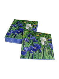 Van Gogh Irises Cocktail Napkins