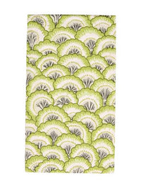 Scallop Green Guest Towels