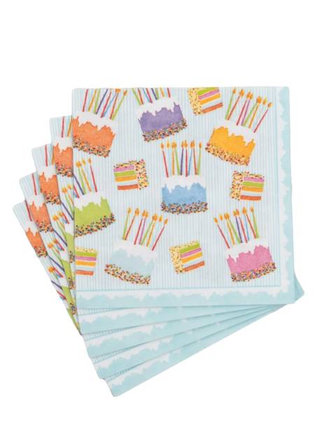 Cake Frosting Cocktail Napkins