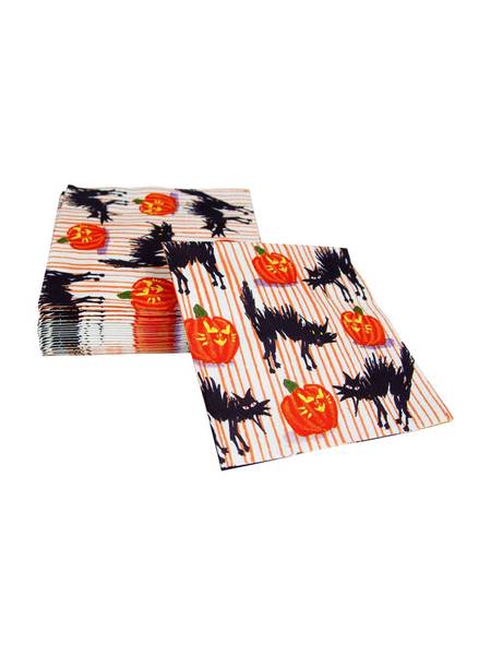 Halloween Cats Cocktail Napkins