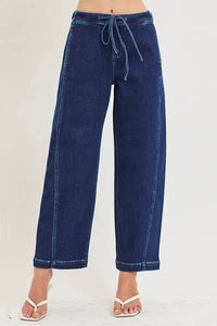 Drawstring Barrel Denim