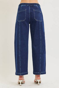 Drawstring Barrel Denim