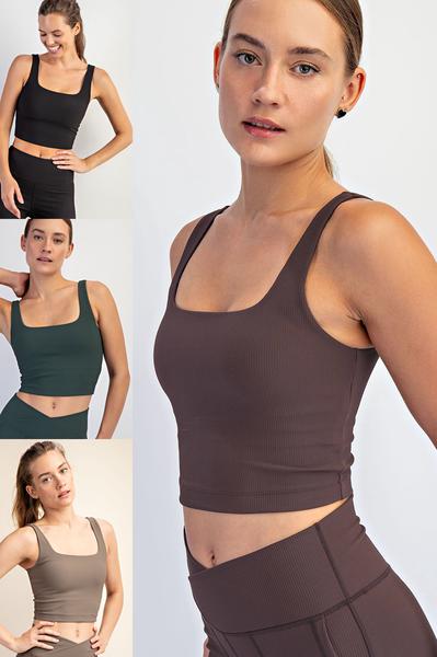Nomad Square-Neck Active Top