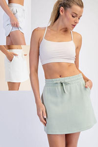 Regency Drawstring Active Skort