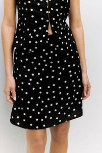 Kelly Polka Dot Skirt