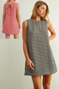 Maggie Cotton Gingham Dress