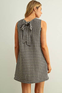 Maggie Cotton Gingham Dress