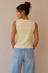 Nantucket Button Top