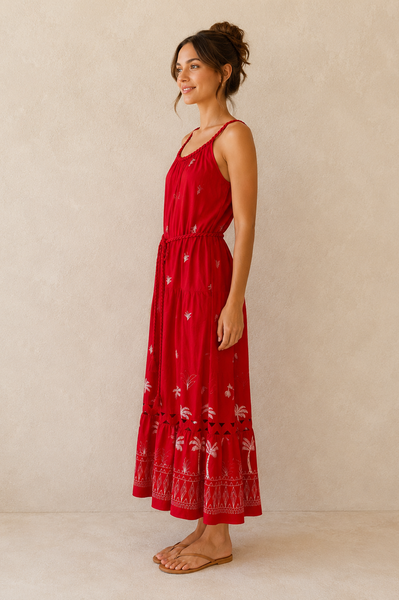 Coral Dress