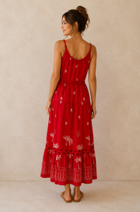 Coral Dress