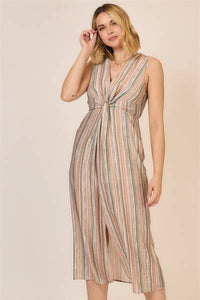 Tides Knot Front Dress