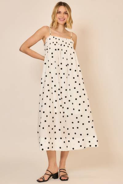 Riviera Polka Dot Dress