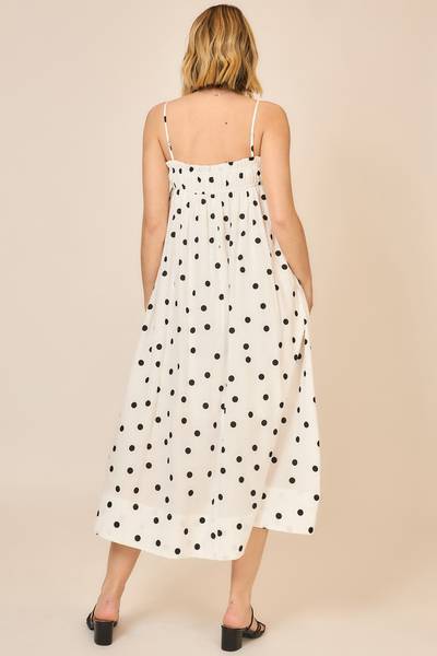 Riviera Polka Dot Dress