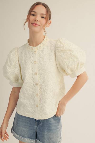 Enchanted Puff Sleeve Top