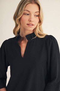 Chloe Ruffle Hem Top