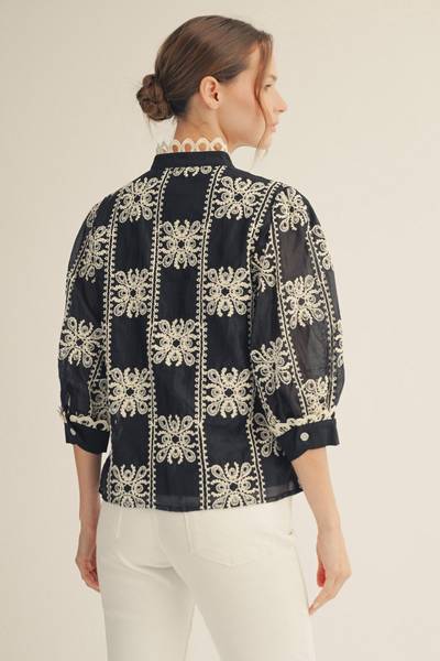 Maya Embroidered Top