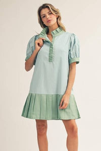 Savannah Striped Contrast Dress