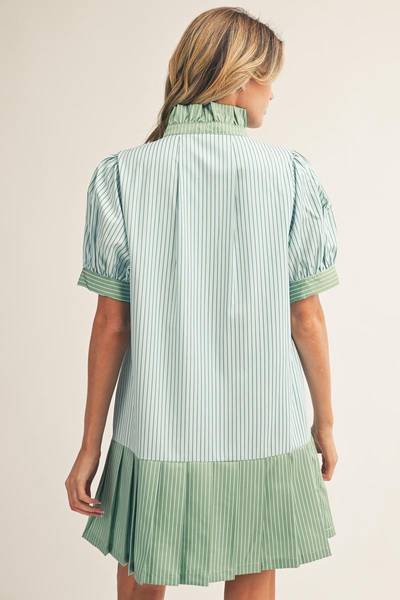 Savannah Striped Contrast Dress