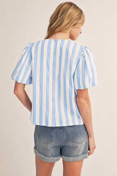Melanie Striped Top
