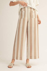 Alberdi Striped Lightweight Pants