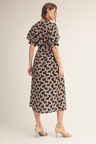 Perth Puff Sleeve Dress