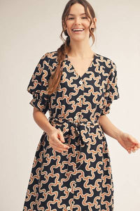 Perth Puff Sleeve Dress