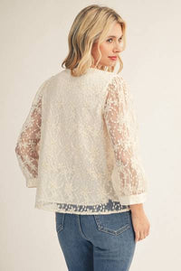 Prairie Tie Front Top
