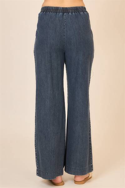 Stevie Pull-On Denim Pants