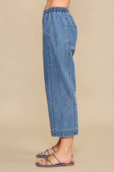 Sanford Pull-On Denim Pants