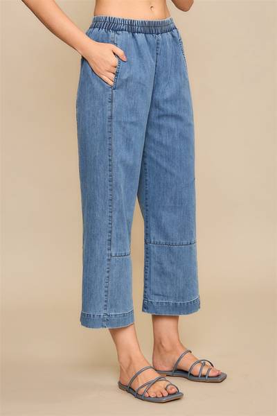 Sanford Pull-On Denim Pants